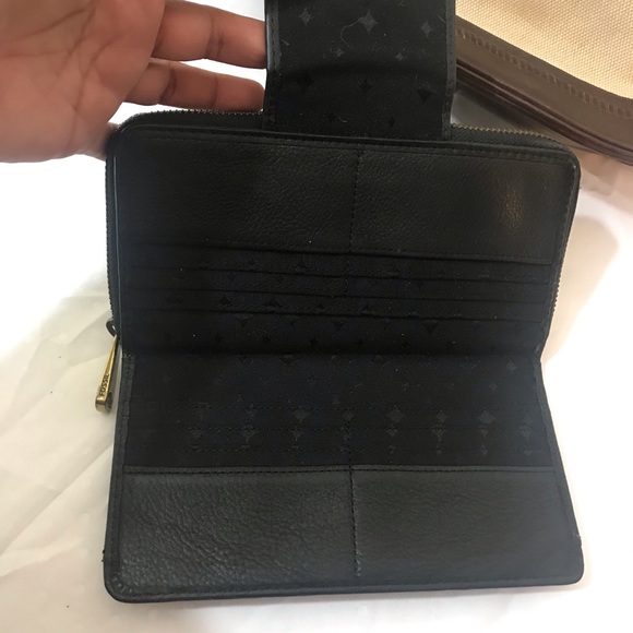 Vintage Fossil purse with wallet - Picture 5 of 7